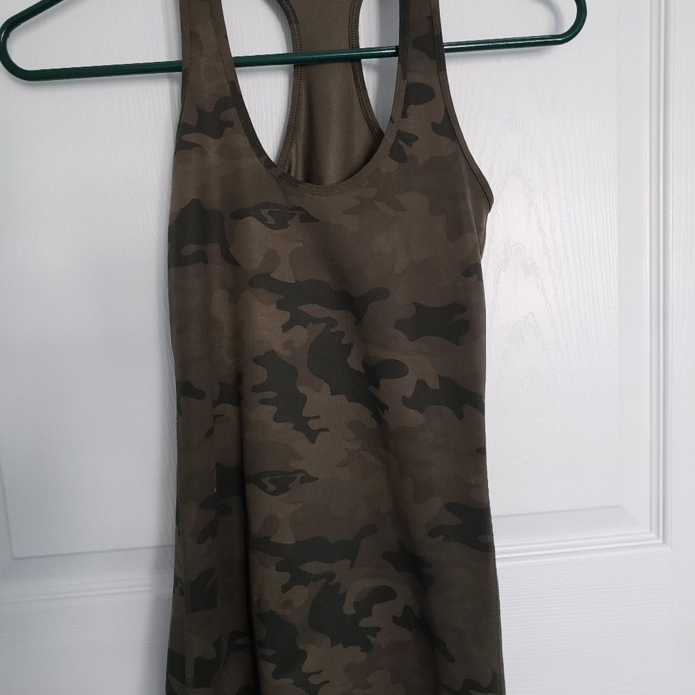 Lululemon Camo Racerback Tank